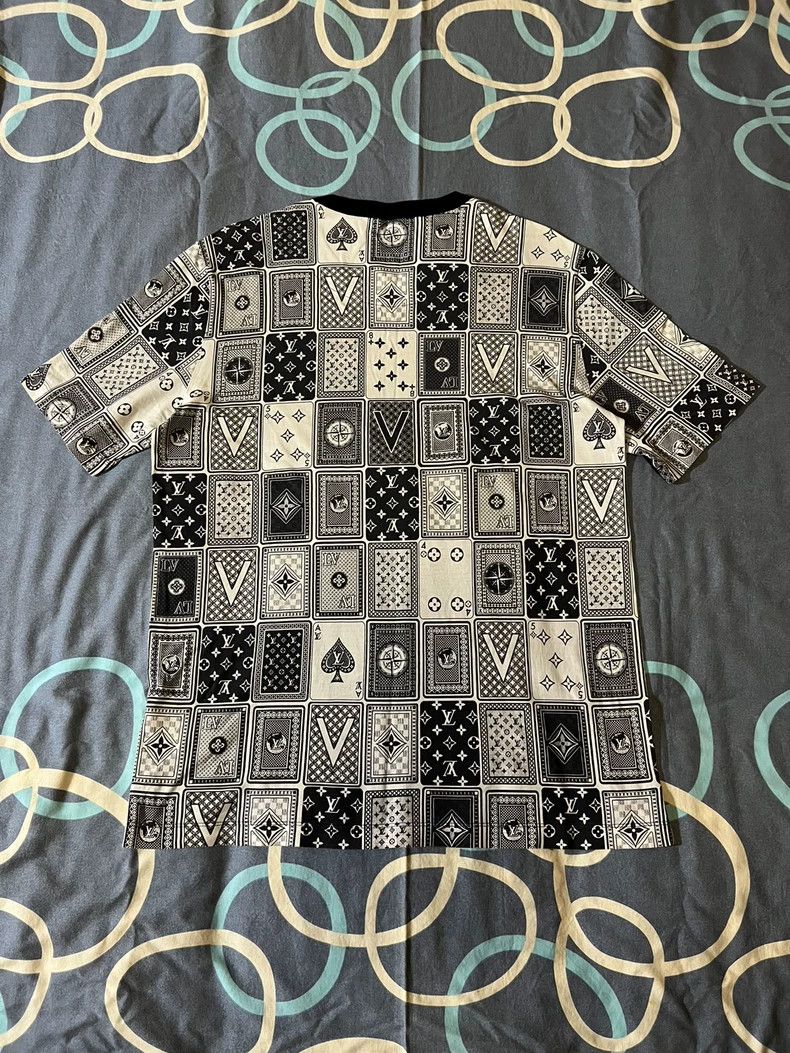 Louis Vuitton Louis Vuitton Las Vegas Poker Logo T-Shirt-yf Size US XXL / EU 58 / 5 - 2 Thumbnail