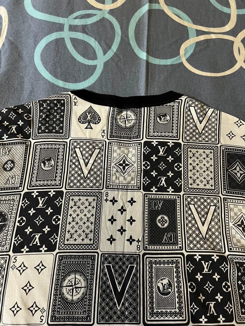 Louis Vuitton Louis Vuitton Las Vegas Poker Logo T-Shirt-yf Size US XXL / EU 58 / 5 - 4 Thumbnail