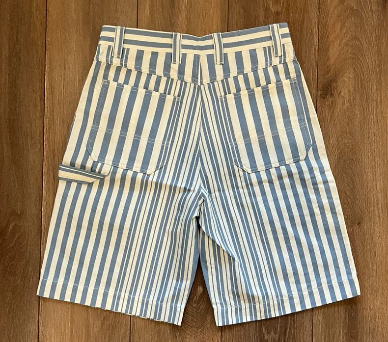 Vintage Maison Kitsuné Men's Striped Cargo Shorts-yf Size US 42 / EU 58 - 2 Thumbnail