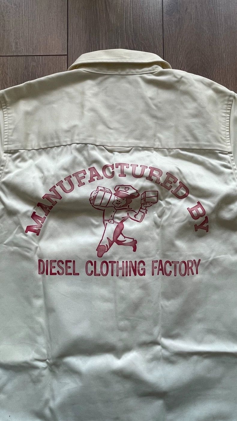 Vintage Diesel Spring Summer Cargo Print Short Sleeve Shirt-yf Size US L / EU 52-54 / 3 - 6 Thumbnail