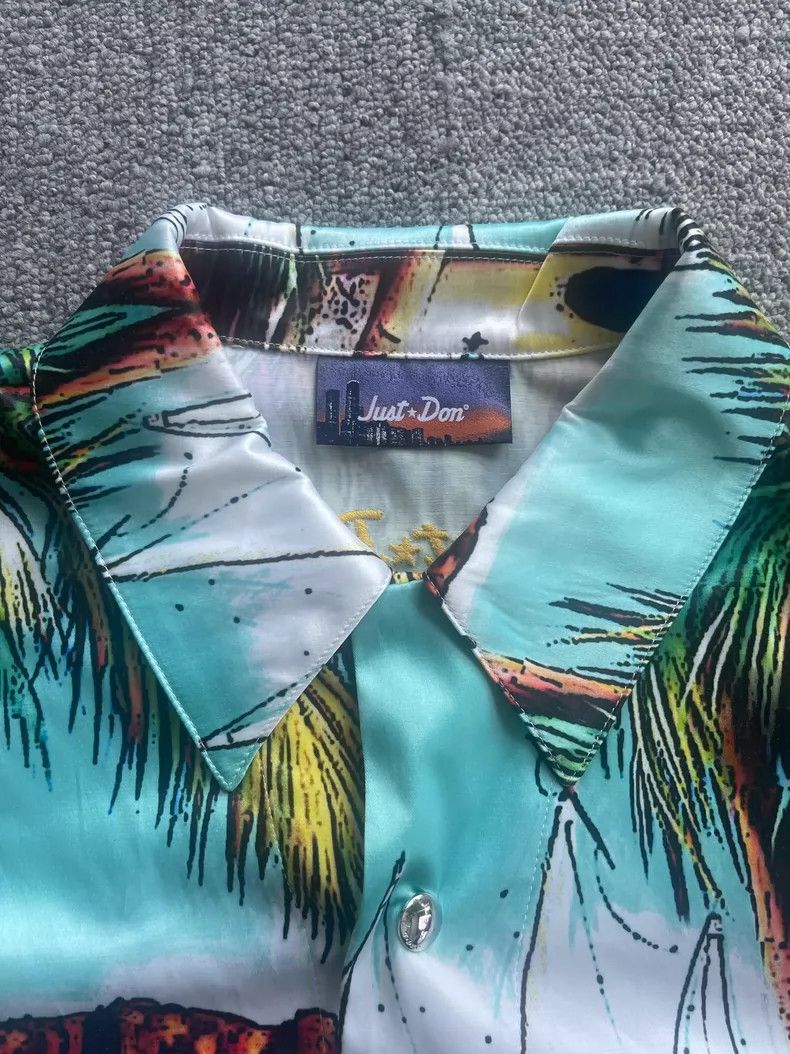 Just Cavalli JUST DON Men's Printed Short Sleeve Shirt-yf Size US M / EU 48-50 / 2 - 3 Thumbnail