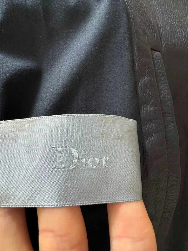 Dior Diorhomme Kris Period Lambskin Leather Jacket-yf Size US L / EU 52-54 / 3 - 5 Thumbnail