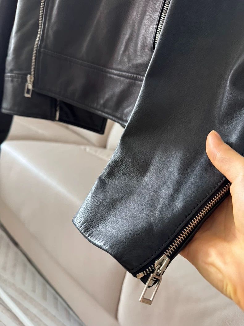 Dior Diorhomme Kris Period Lambskin Leather Jacket-yf Size US L / EU 52-54 / 3 - 3 Thumbnail