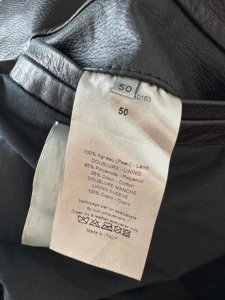 Dior Diorhomme Kris Period Lambskin Leather Jacket-yf Size US L / EU 52-54 / 3 - 6 Thumbnail