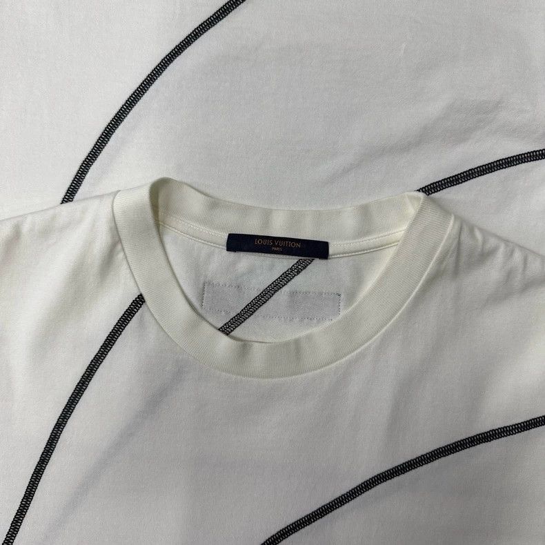 Louis Vuitton LV x NBA White Basketball Short Sleeve Tee-yf Size US XL / EU 56 / 4 - 4 Thumbnail