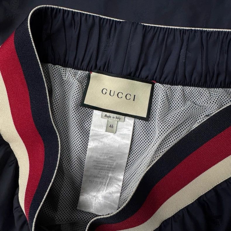 Gucci Gucci Blue Bee Print Casual Shorts-yf Size US 32 / EU 48 - 3 Thumbnail