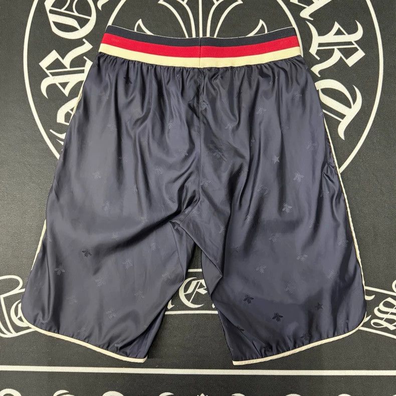 Gucci Gucci Blue Bee Print Casual Shorts-yf Size US 32 / EU 48 - 2 Thumbnail