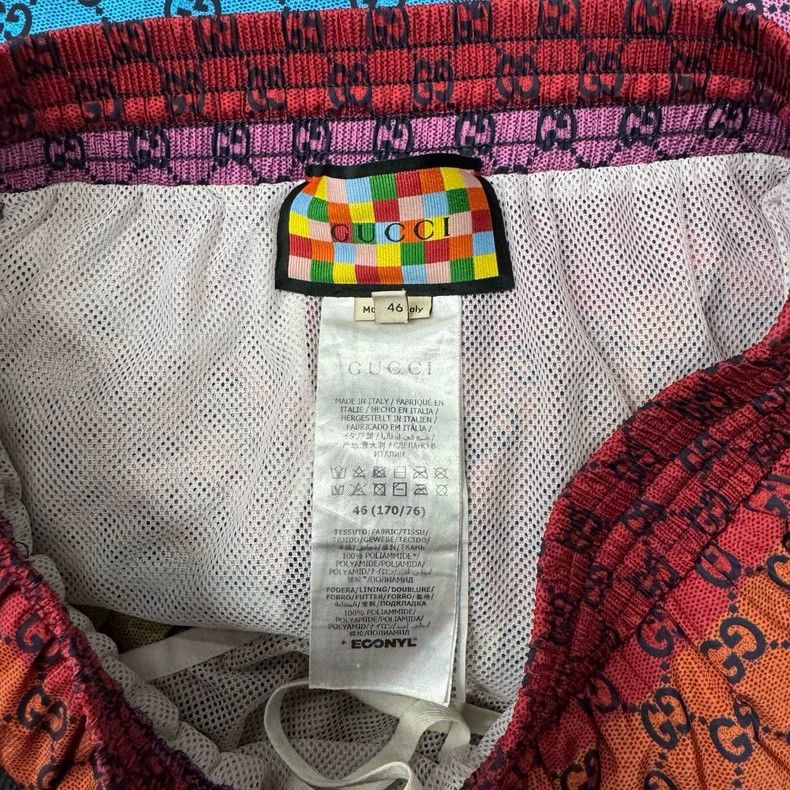 Gucci Gucci Rainbow Striped Double G Shorts-yf Size US 30 / EU 46 - 3 Thumbnail