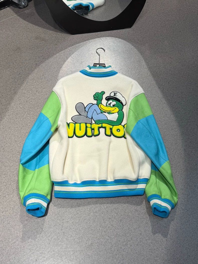 Louis Vuitton Louis Vuitton Cartoon Character Varsity Jacket-yf Size US L / EU 52-54 / 3 - 4 Thumbnail