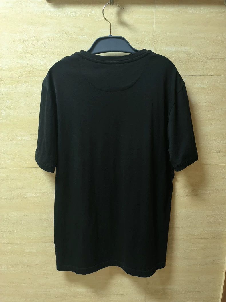 Fendi Fendi Men's FF Embroidered Black T-Shirt-yf Size US XL / EU 56 / 4 - 2 Thumbnail