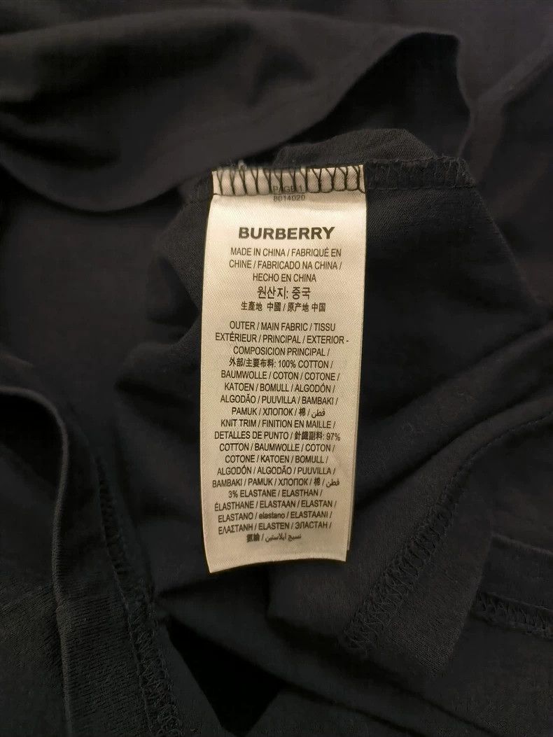 Burberry Burberry BT Embroidered Short Sleeve T-shirt-yf Size US L / EU 52-54 / 3 - 7 Thumbnail