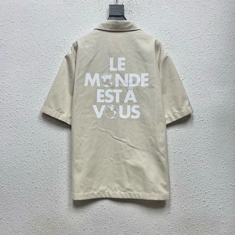 Louis Vuitton Louis Vuitton 2025 Silk Blend Short Sleeve Shirt-yf Size US M / EU 48-50 / 2 - 2 Thumbnail