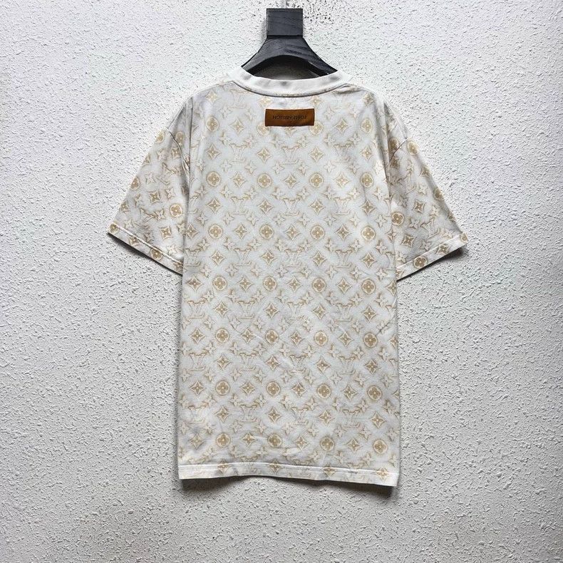Louis Vuitton Louis Vuitton Monogram Print Short Sleeve Tee-yf Size US L / EU 52-54 / 3 - 2 Thumbnail