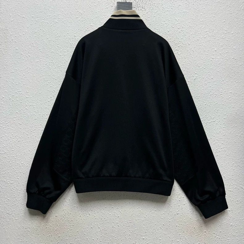 Gucci Gucci Black Monogram Half-Zip Jacket-yf Size US XL / EU 56 / 4 - 2 Thumbnail