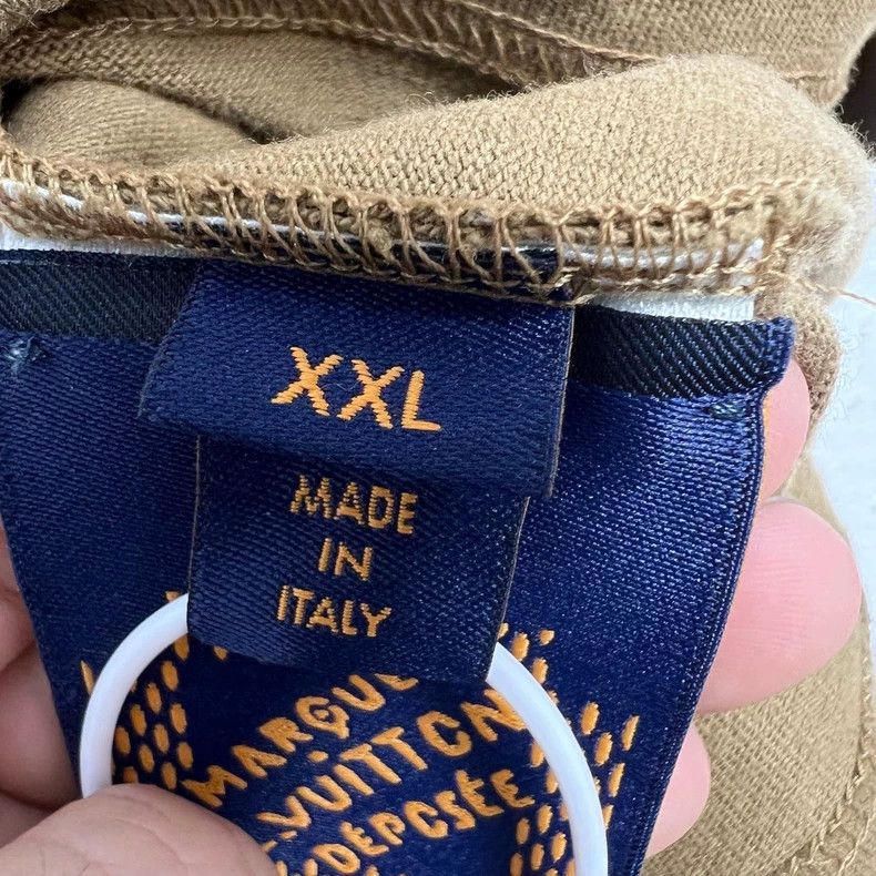 Louis Vuitton Louis Vuitton Rope Knot Embroidered Logo Tee-yf Size US XXL / EU 58 / 5 - 4 Thumbnail