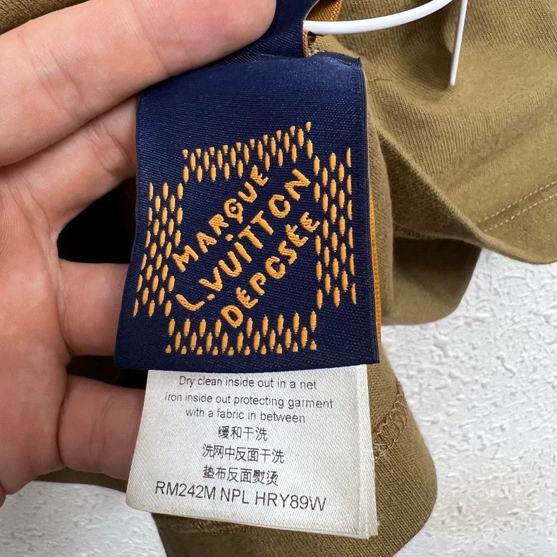 Louis Vuitton Louis Vuitton Rope Knot Embroidered Logo Tee-yf Size US XXL / EU 58 / 5 - 5 Thumbnail