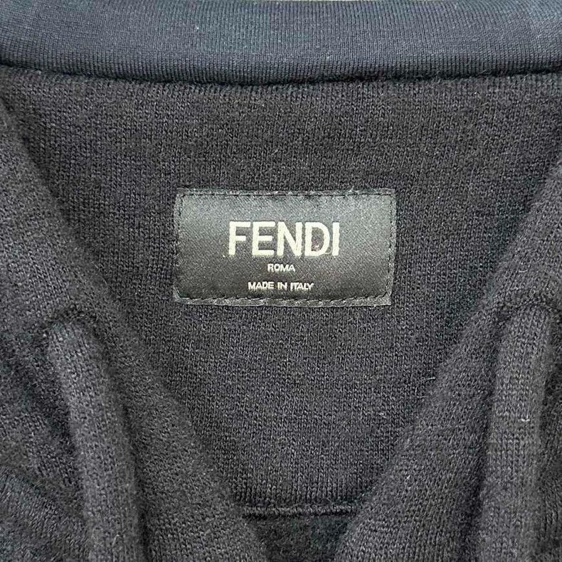 Fendi FENDI Monster Eyes Zip Hoodie-yf Size US XL / EU 56 / 4 - 4 Thumbnail