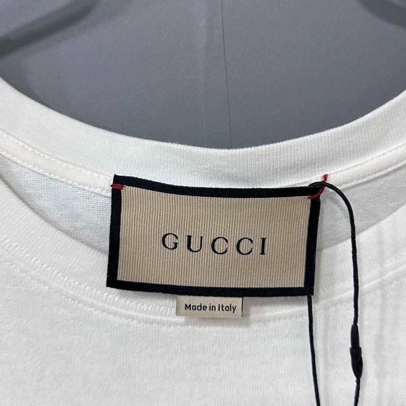 Gucci Gucci Rabbit Print Short Sleeve T-Shirt-yf Size US M / EU 48-50 / 2 - 6 Thumbnail