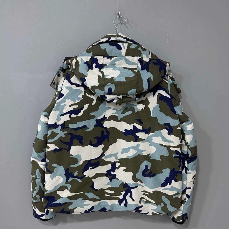 Canada Goose Camo Logo Hooded Down Jacket-yf Size US XL / EU 56 / 4 - 3 Thumbnail