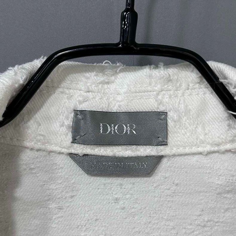 Dior Dior White Diamond Patterned Jacket-yf Size US L / EU 52-54 / 3 - 4 Thumbnail