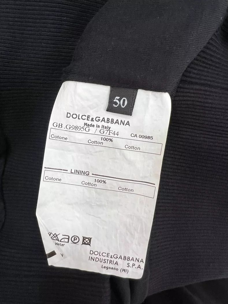 Dolce & Gabbana Dolce&Gabbana Men's Embroidered Bomber Jacket-yf Size US L / EU 52-54 / 3 - 5 Thumbnail