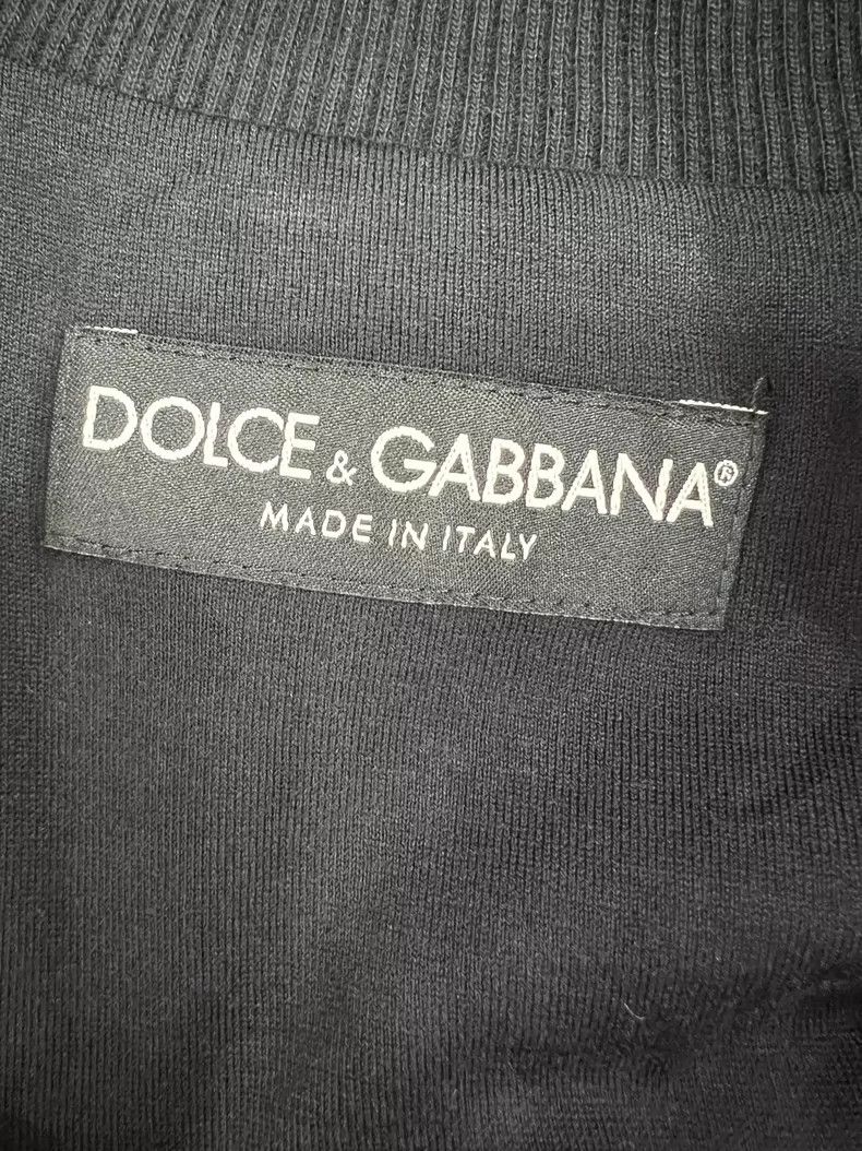 Dolce & Gabbana Dolce&Gabbana Men's Embroidered Bomber Jacket-yf Size US L / EU 52-54 / 3 - 6 Thumbnail