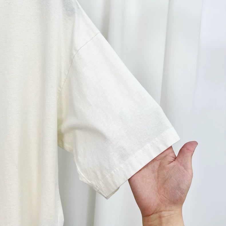 Balenciaga Balenciaga Embroidered Hem Letter Short Sleeve-yf Size US XS / EU 42 / 0 - 4 Thumbnail