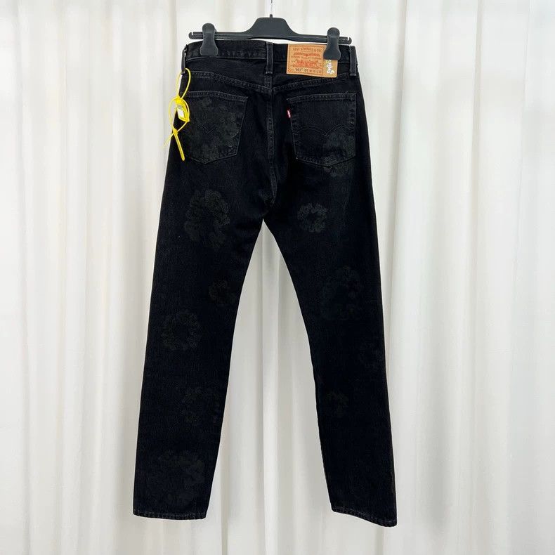 Levi's Levi's Denim Tears Collaborative Cotton Flower Print Jeans-yf Size US 30 / EU 46 - 2 Thumbnail