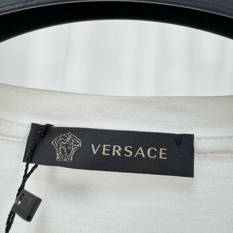 Versace Versace Embroidered Medusa Short Sleeve Tee-yf Size US L / EU 52-54 / 3 - 5 Thumbnail