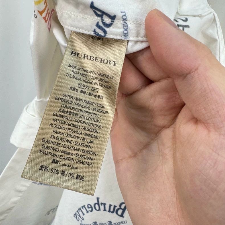 Burberry Burberry War Horse Letter All-over Print Shirt-yf Size US M / EU 48-50 / 2 - 6 Thumbnail