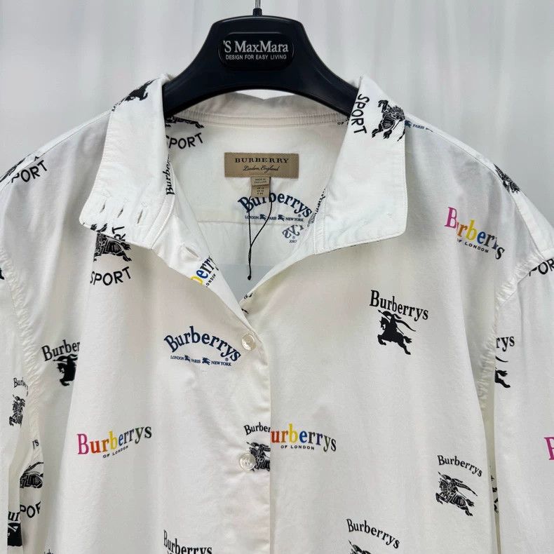 Burberry Burberry War Horse Letter All-over Print Shirt-yf Size US M / EU 48-50 / 2 - 3 Thumbnail