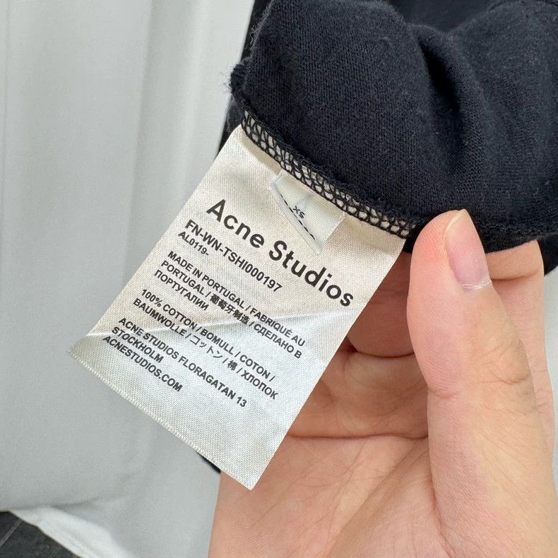 Acne Studios Acne Studios Logo Patch Short Sleeve Tee-yf Size US XS / EU 42 / 0 - 6 Thumbnail