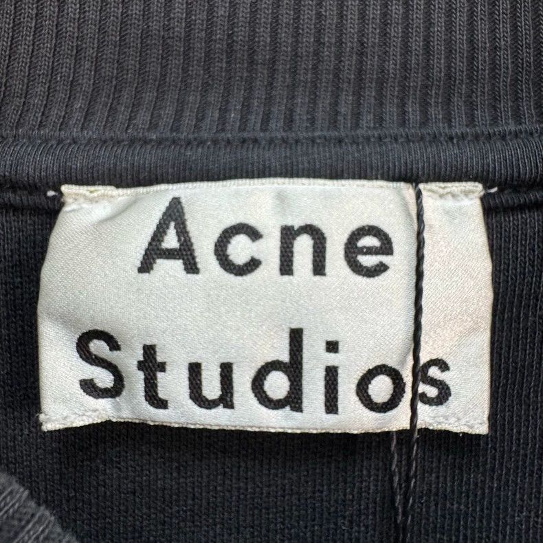 Acne Studios Acne Studios Embroidered Smile Sweatshirt-yf Size US XXS / EU 40 - 5 Thumbnail