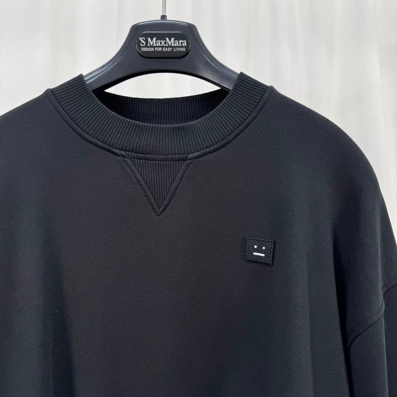 Acne Studios Acne Studios Embroidered Smile Sweatshirt-yf Size US XXS / EU 40 - 3 Thumbnail