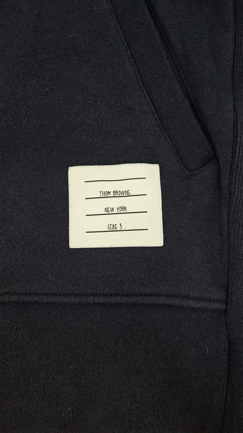 Thom Browne THOM BROWNE 4-Stripe Zip Hoodie - dmc Size US M / EU 48-50 / 2 - 3 Thumbnail