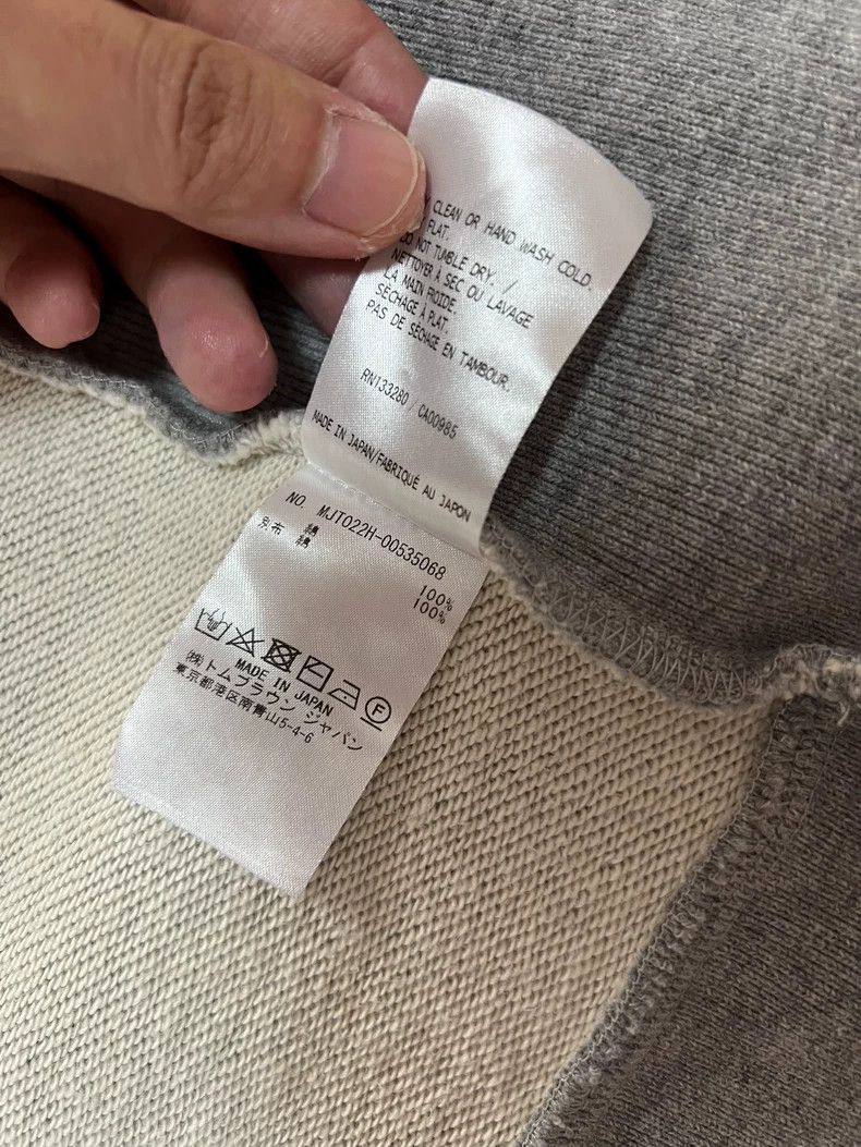 Thom Browne THOM BROWNE Classic Gray Hoodie - dmc Size US M / EU 48-50 / 2 - 5 Thumbnail