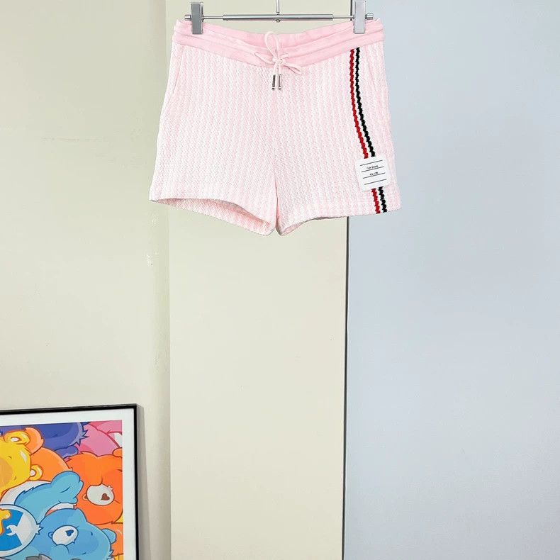 Thom Browne Thom Browne Pink Striped Shorts - dmc Size US 38 / EU 54 - 2 Thumbnail