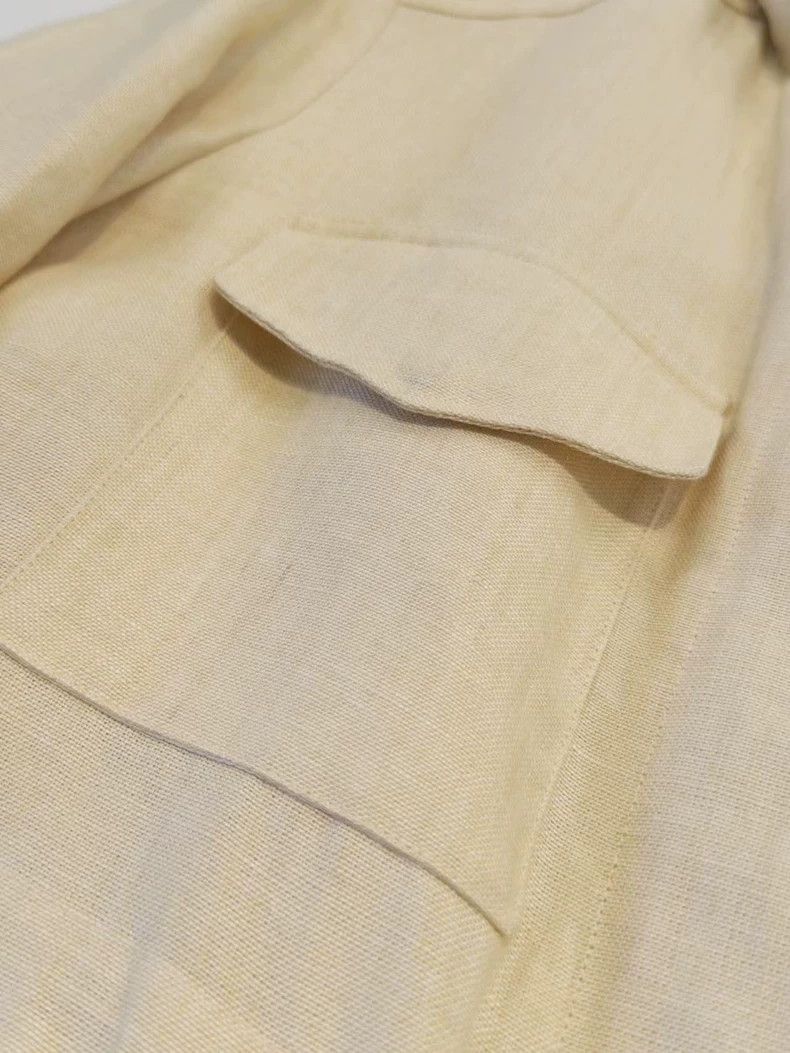 Loro Piana Loro Piana Women's Linen Traveler Jacket - dmc Size US L / EU 52-54 / 3 - 5 Thumbnail
