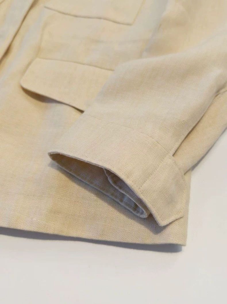 Loro Piana Loro Piana Women's Linen Traveler Jacket - dmc Size US L / EU 52-54 / 3 - 4 Thumbnail
