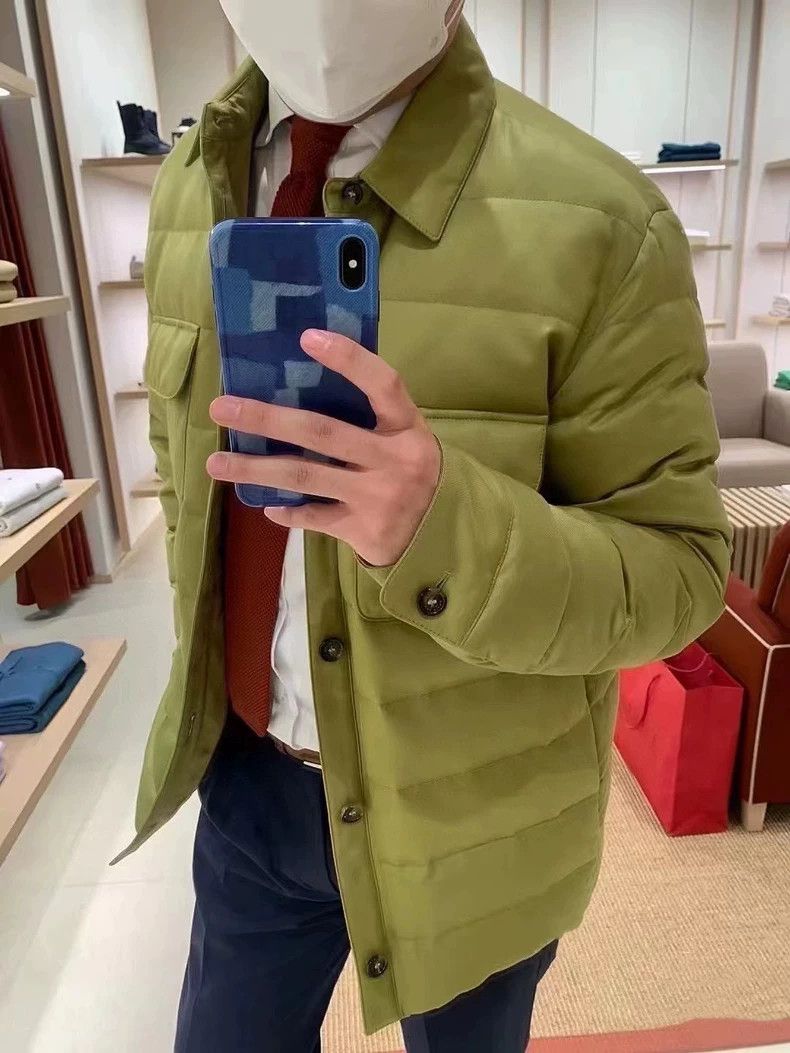 Loro Piana Loro Piana Silk Down Jacket - dmc Size US M / EU 48-50 / 2 - 7 Thumbnail