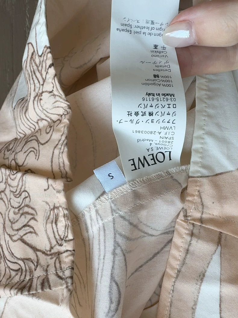 Loewe LOEWE Printed Button-Up Shirt - dmc Size US S / EU 44-46 / 1 - 3 Thumbnail