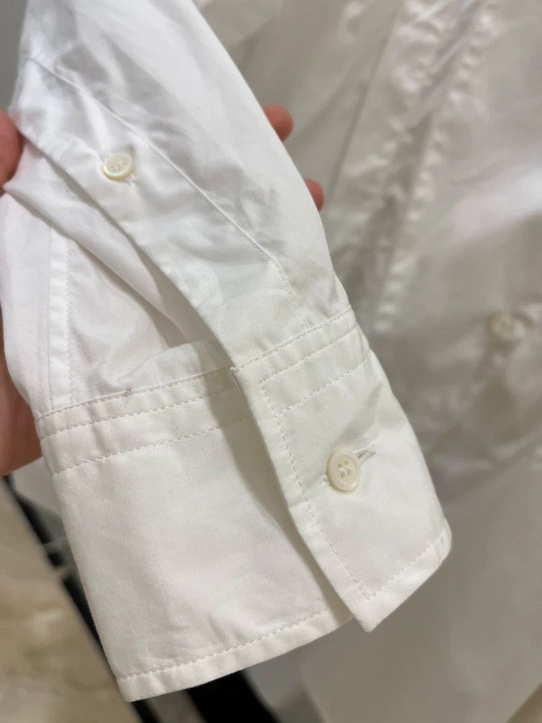 Loewe LOEWE Asymmetric White Button-Up Shirt - dmc Size US S / EU 44-46 / 1 - 2 Thumbnail