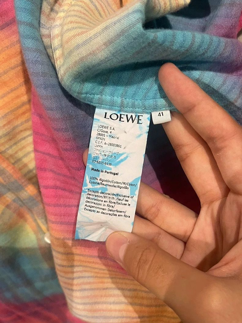 Loewe Loewe Tie-Dye Button-Up Shirt - dmc Size US M / EU 48-50 / 2 - 5 Thumbnail