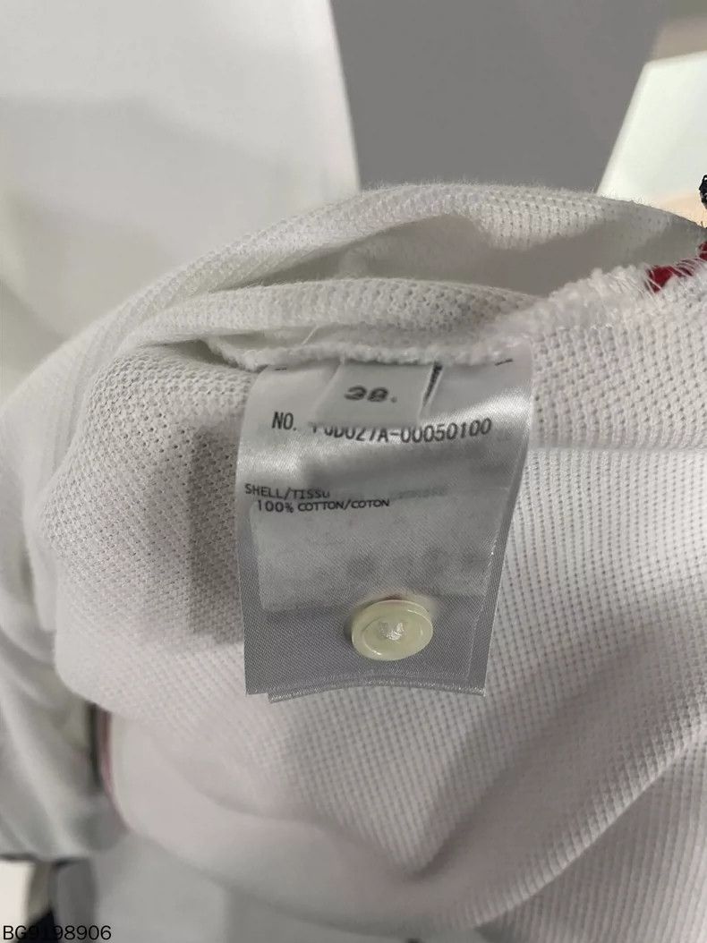 Thom Browne Thom Browne Classic Back Stripe Polo Dress - dmc Size US M / EU 48-50 / 2 - 4 Thumbnail