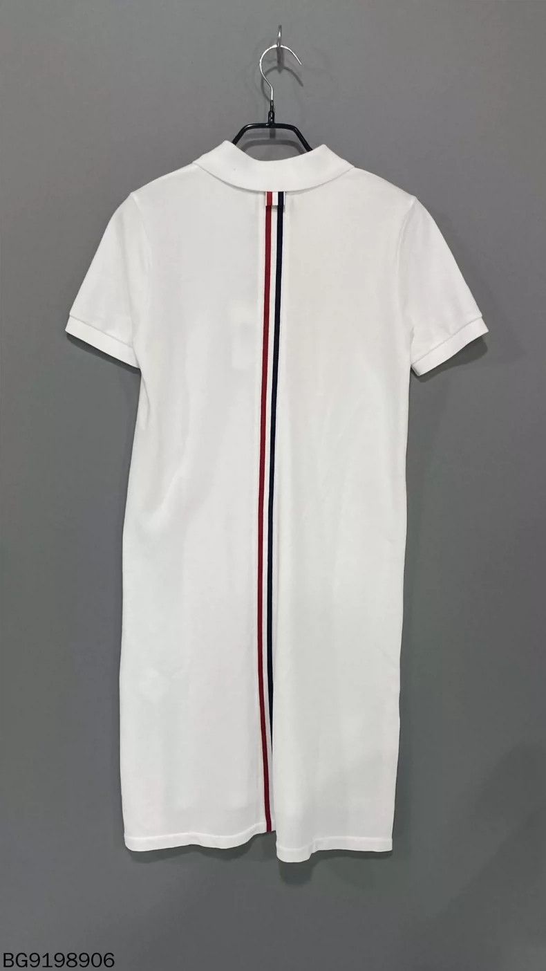 Thom Browne Thom Browne Classic Back Stripe Polo Dress - dmc Size US M / EU 48-50 / 2 - 3 Thumbnail