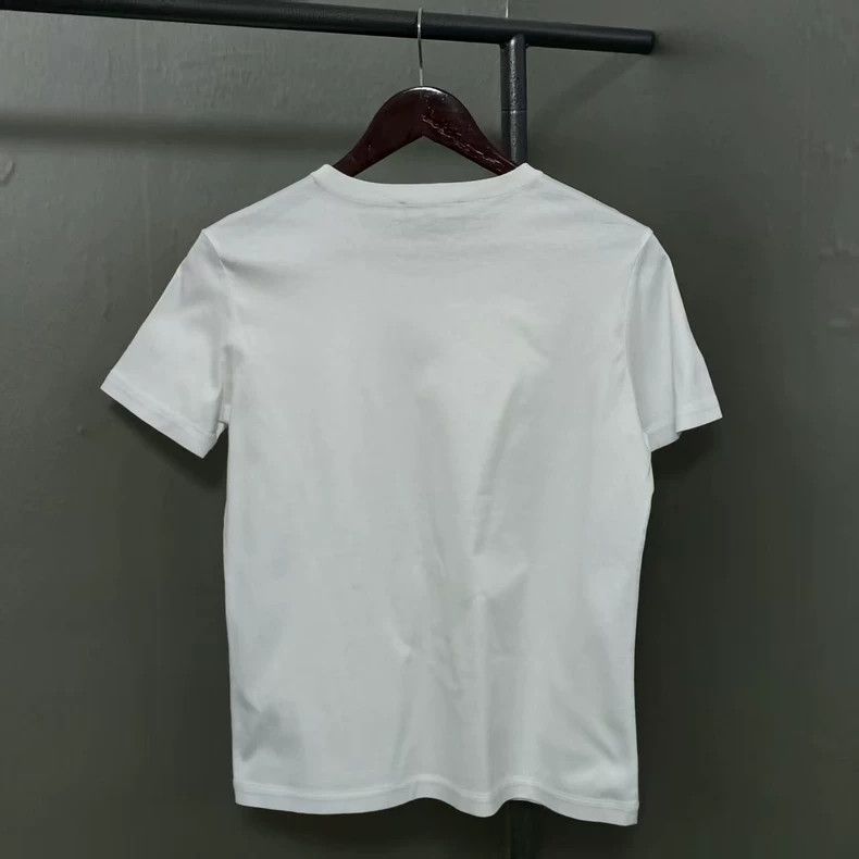 Loro Piana LoroPiana White Embroidered Short Sleeve - dmc Size US M / EU 48-50 / 2 - 2 Thumbnail