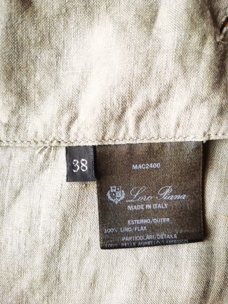 Loro Piana Loro Piana Linen Wrap Midi Skirt - dmc Size US 38 / EU 54 - 6 Thumbnail