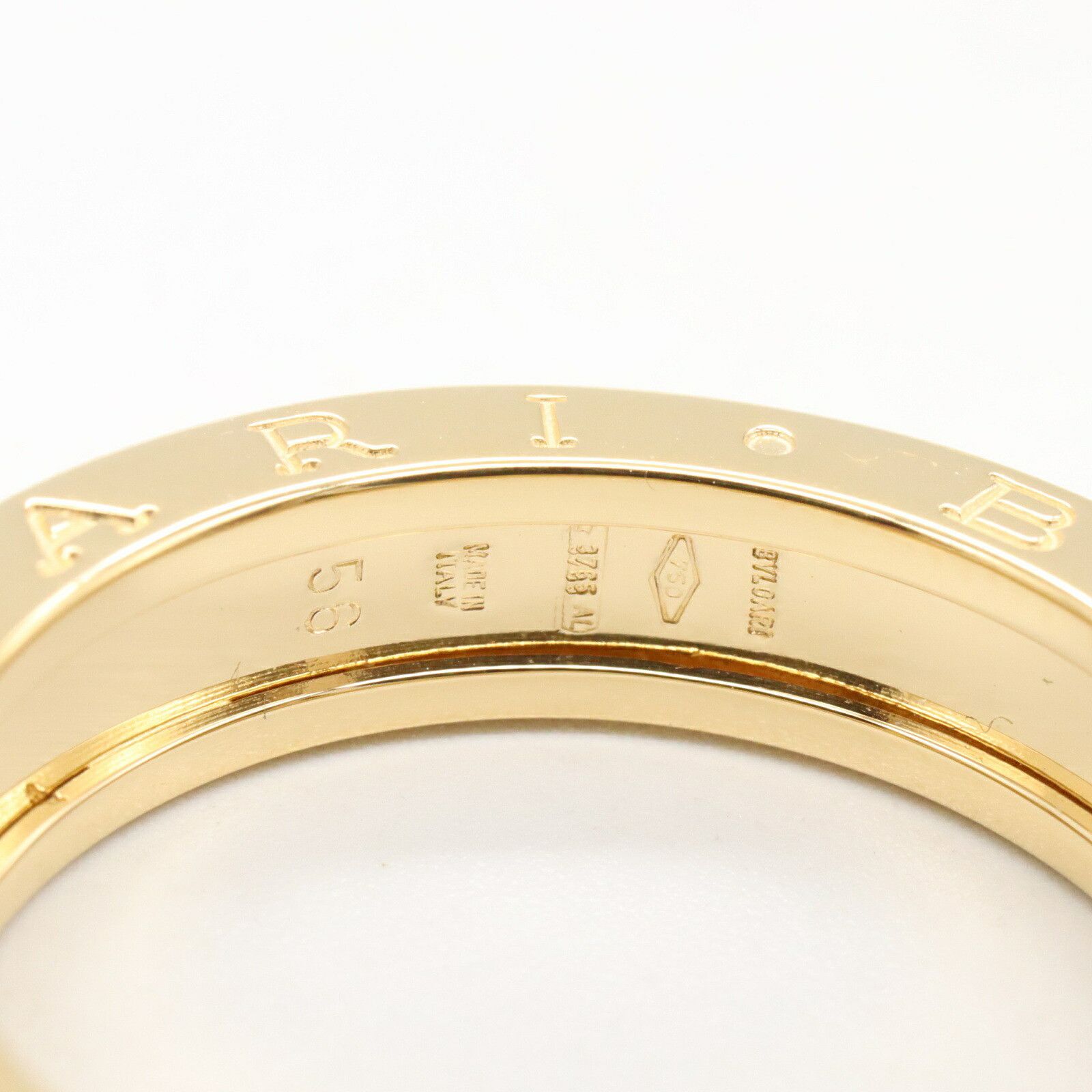 Bvlgari Bvlgari Bvlgari B-zero1 Au750 Ring Size 17 Metal Ring DUTY FREE for USA Size ONE SIZE - 5 Thumbnail