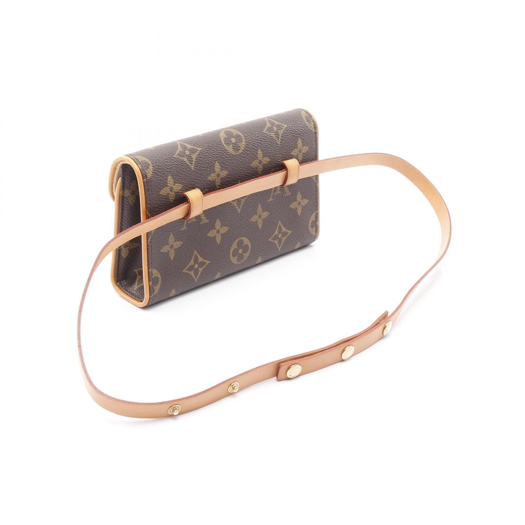 Louis Vuitton Louis Vuitton Louis Vuitton Pochette Florentine Monogram Waist Bag Canvas Belt Bag M51855 DUTY FREE for USA Size ONE SIZE - 2 Thumbnail
