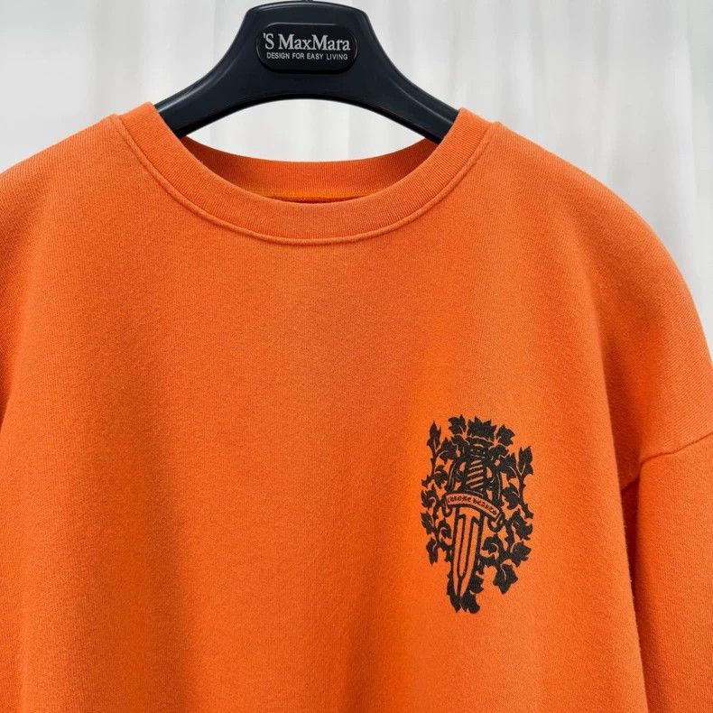 Chrome Hearts Chrome Hearts Orange Sword Print Sweatshirt-yf Size US S / EU 44-46 / 1 - 3 Thumbnail